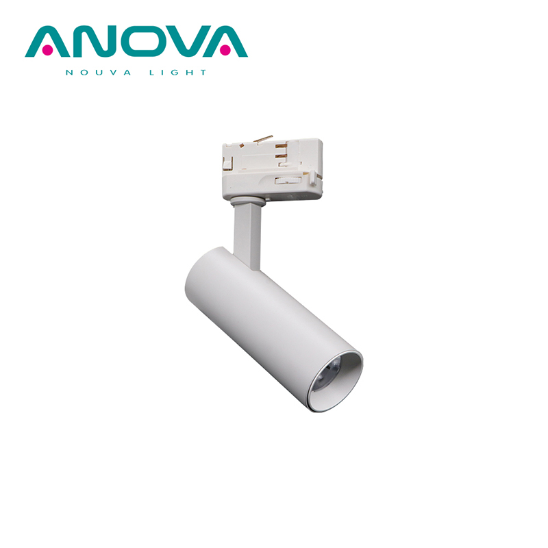 How can the instant start feature of LED track light improve ease of use and emergency response speed?